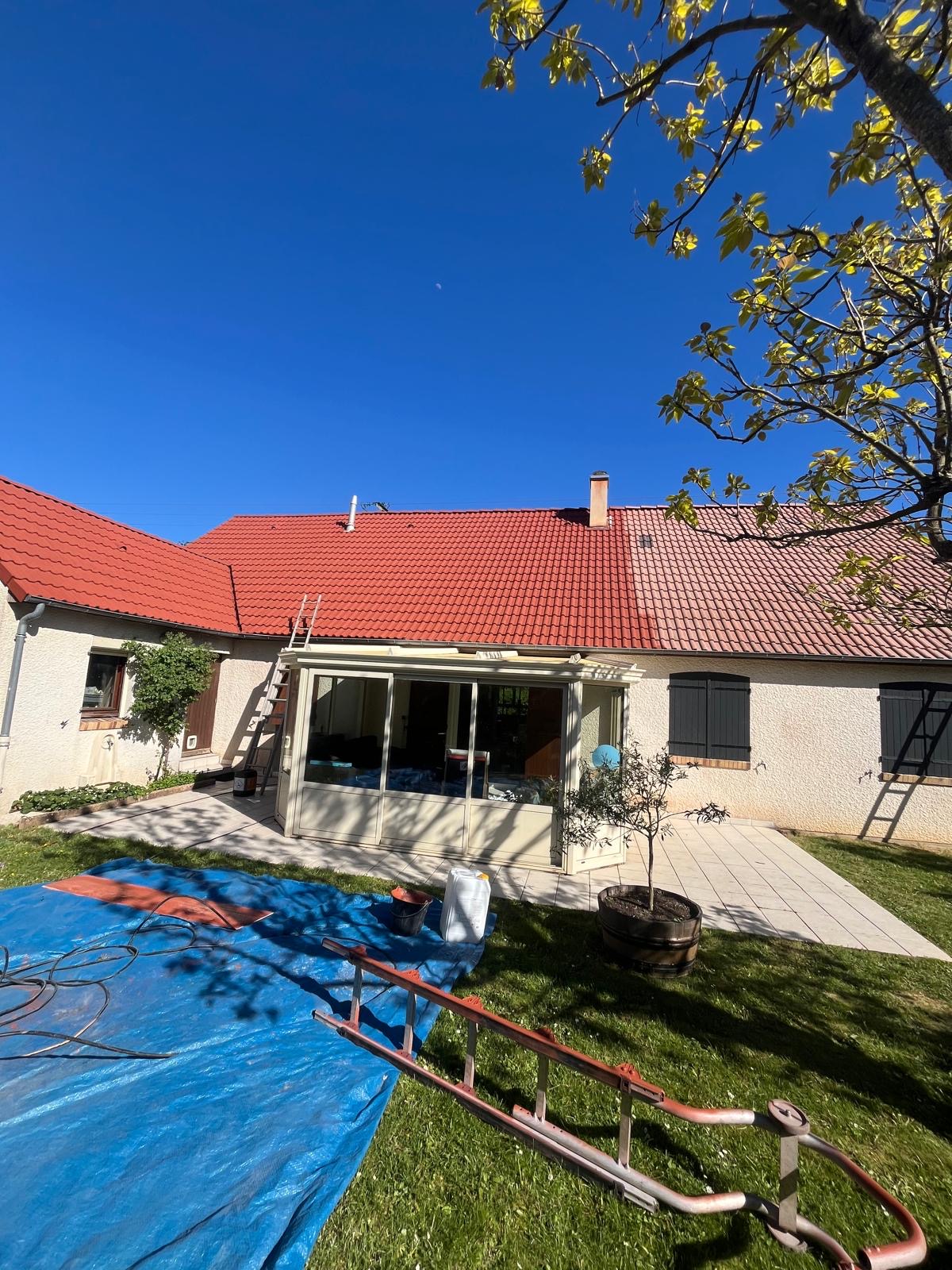 Netoyage de toiture et hydrofuge